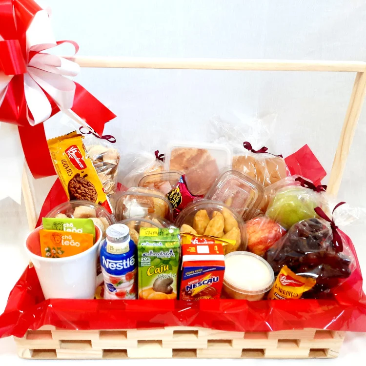 Cesta de Caf� Gostosuras da Tarde