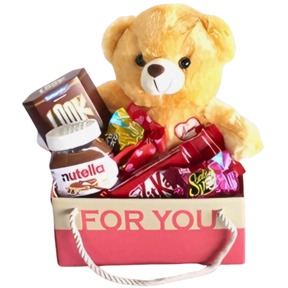 Cesta de Chocolate - For you